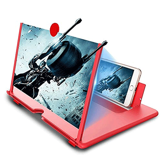 3D Mobile Phone Screen Magnifier HD Video Amplifier Stand