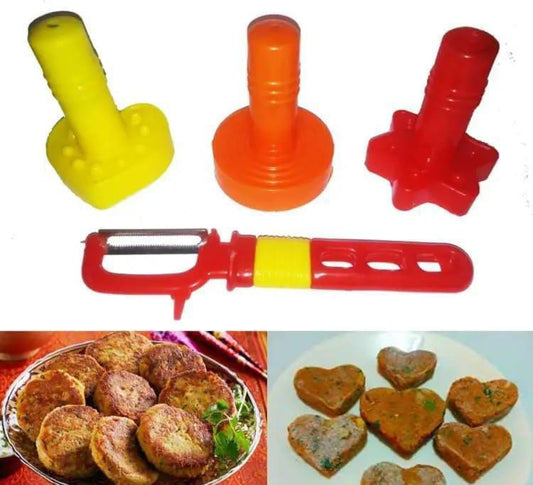 Shami Kabab Cookie Maker (Pack of 4) Delivery FREE